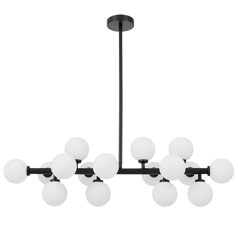 Lumina Deco Petrica 16L pendant ceiling lamp G9, H 25cm