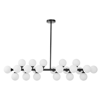 Lumina Deco Petrica 24L pendant ceiling lamp G9, H 25cm