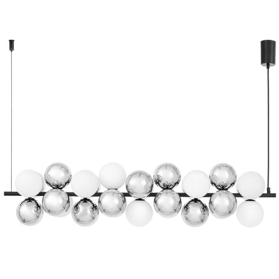 Lumina Deco Saona 9L pendant ceiling lamp G9, H 22cm