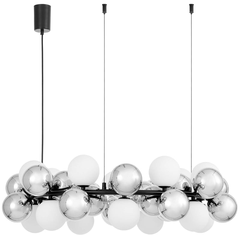 Lumina Deco Saona 14L chandelier G9, D 80cm