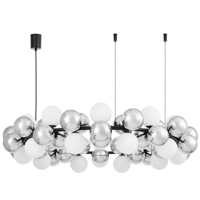 Lumina Deco Saona 20L pendant ceiling lamp G9, D 100cm