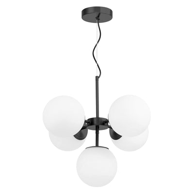 Lumina Deco Stelvio 5L pendant ceiling lamp E27, D 46cm