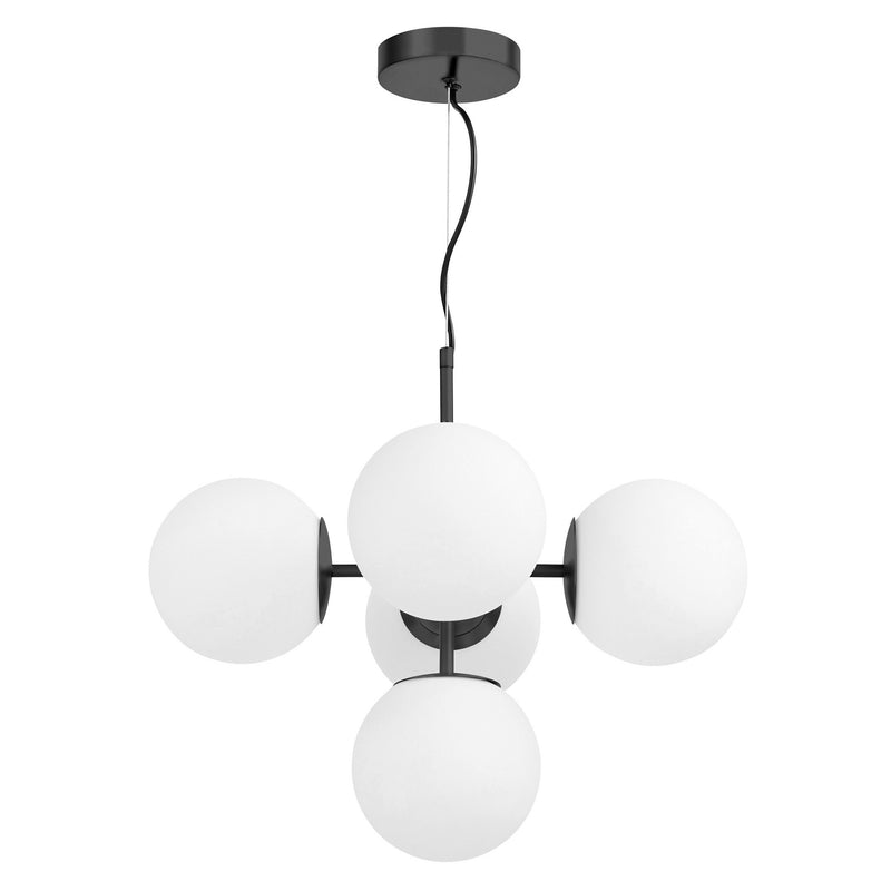 Lumina Deco Stelvio 5L pendant ceiling lamp E27, D 46cm