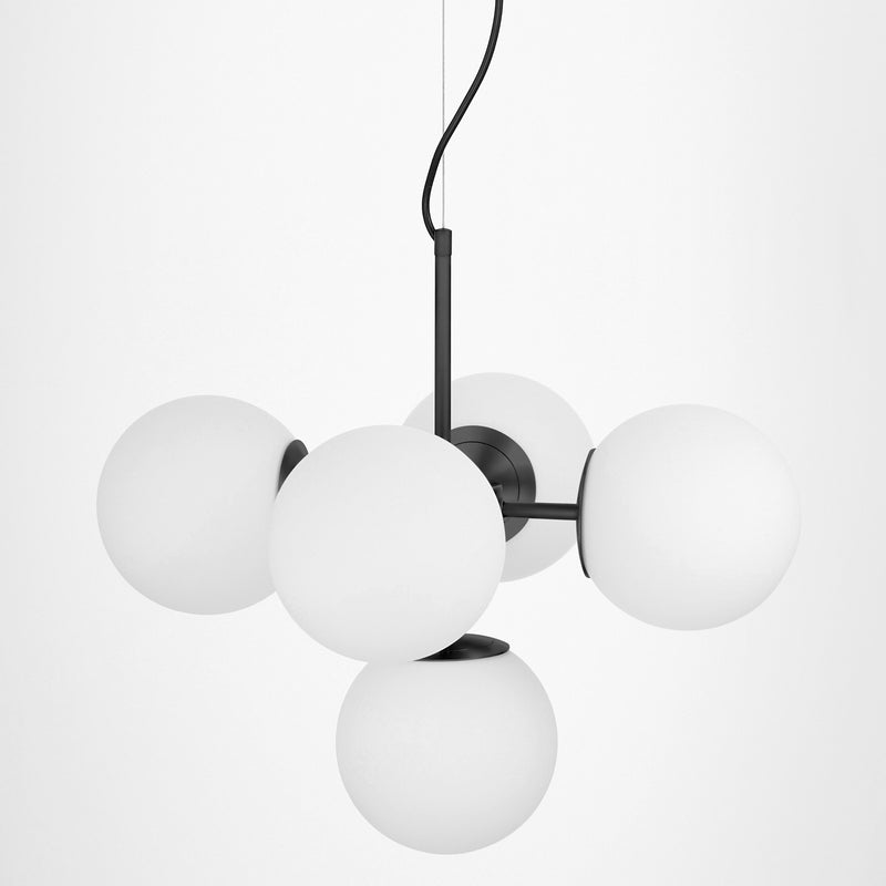 Lumina Deco Stelvio 5L pendant ceiling lamp E27, D 46cm