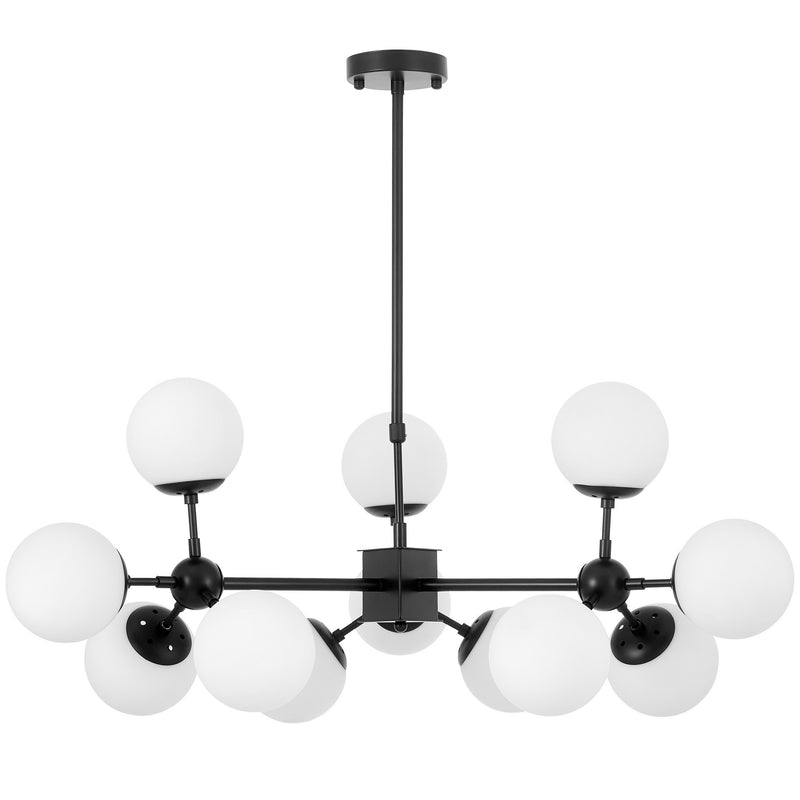 Lumina Deco Zodiac 12L chandelier E27, D 90cm