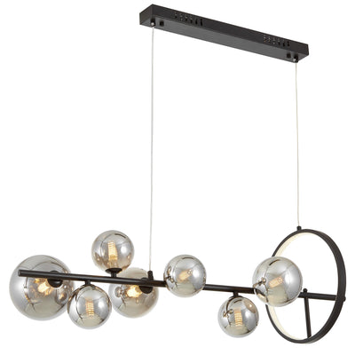 Lumina Deco Merido 8L pendant ceiling lamp G9, H 30cm