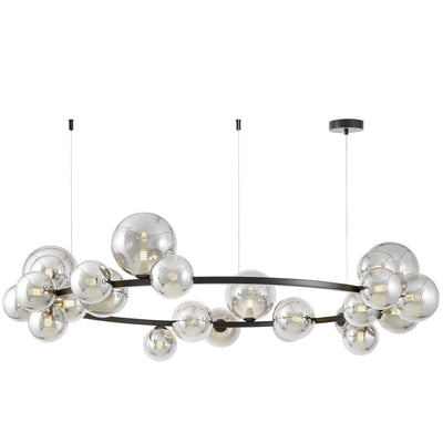 Lumina Deco Merido 24L pendant ceiling lamp G9, D 115cm