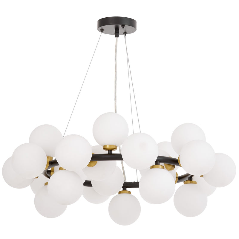 Lumina Deco Marsiada 25L pendant ceiling lamp G9, D 70cm