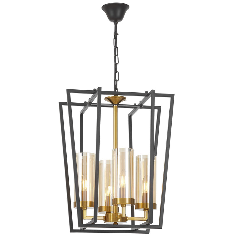 Lumina Deco Ares 4L pendant ceiling lamp E14, D 40cm