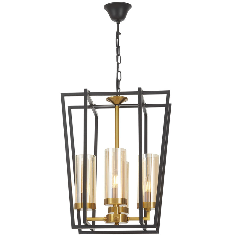 Lumina Deco Ares 4L pendant ceiling lamp E14, D 40cm