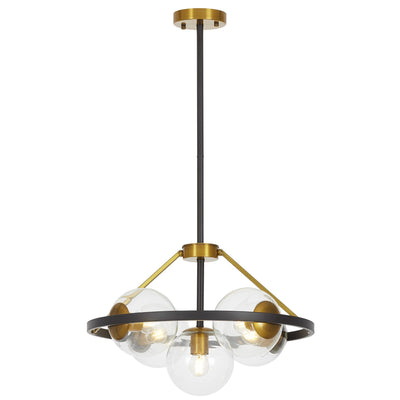 Lumina Deco Donzano 5L pendant ceiling lamp E27, D 50cm