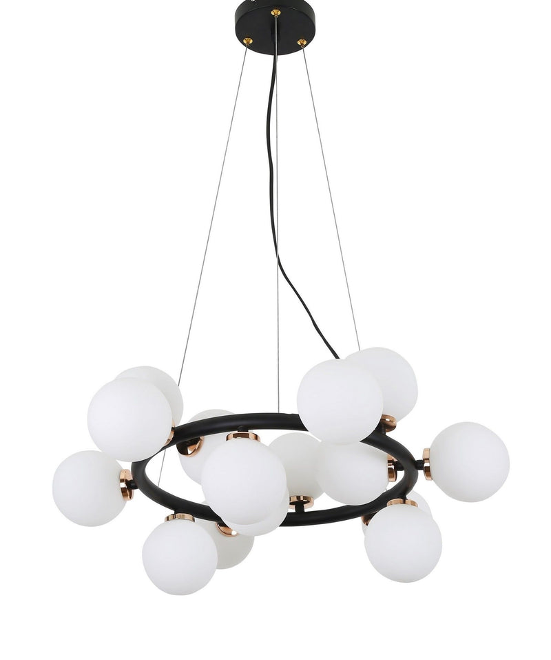 Lumina Deco Marsiada 15L pendant ceiling lamp G9, D 60cm