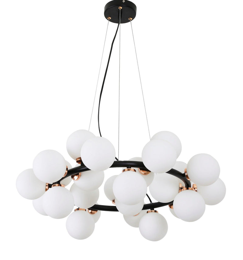 Lumina Deco Marsiada 25L pendant ceiling lamp G9, D 70cm