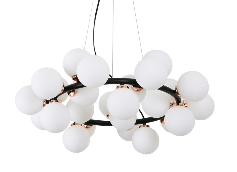 Lumina Deco Marsiada 25L chandelier G9, D 70cm