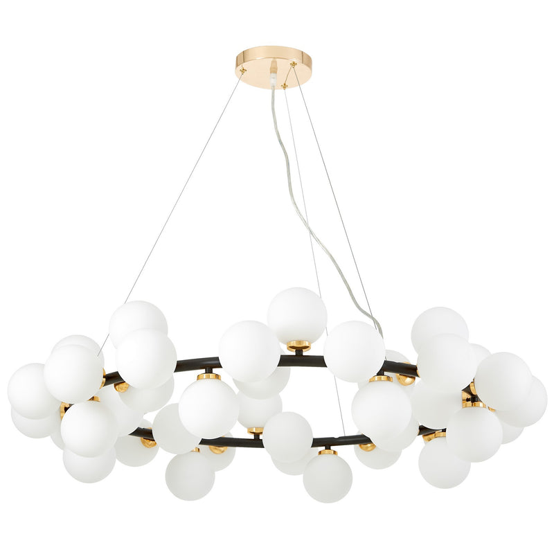 Lumina Deco Marsiada 40L pendant ceiling lamp G9, D 100cm