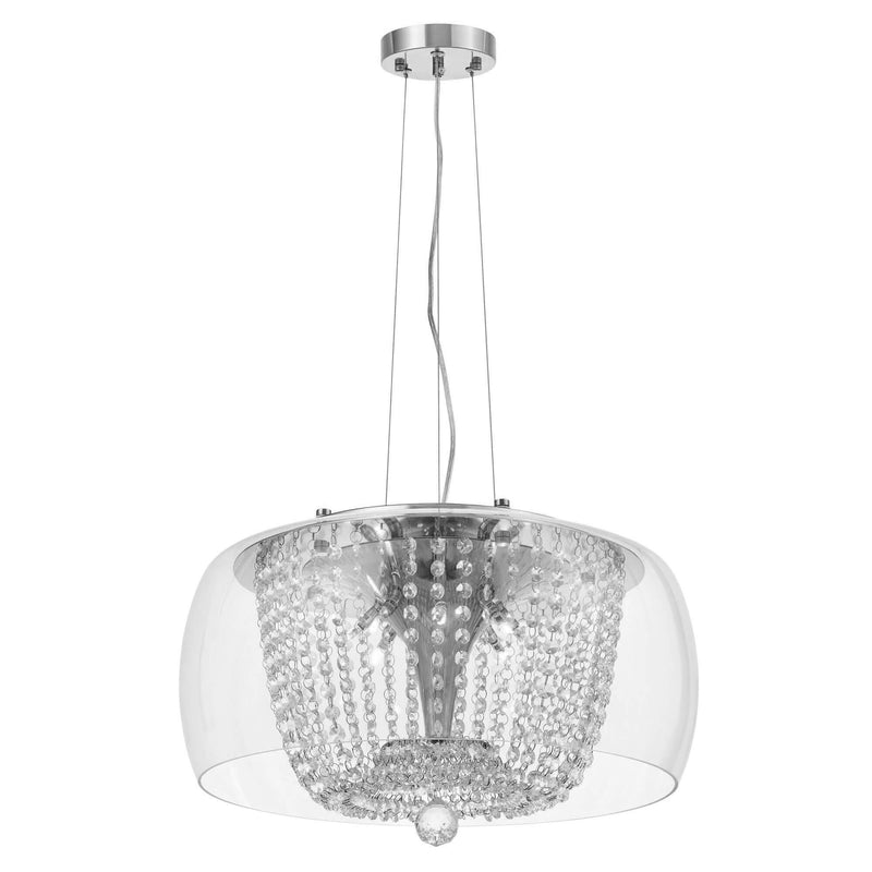 Lumina Deco Disposa 8L pendant ceiling lamp G4, D 50cm