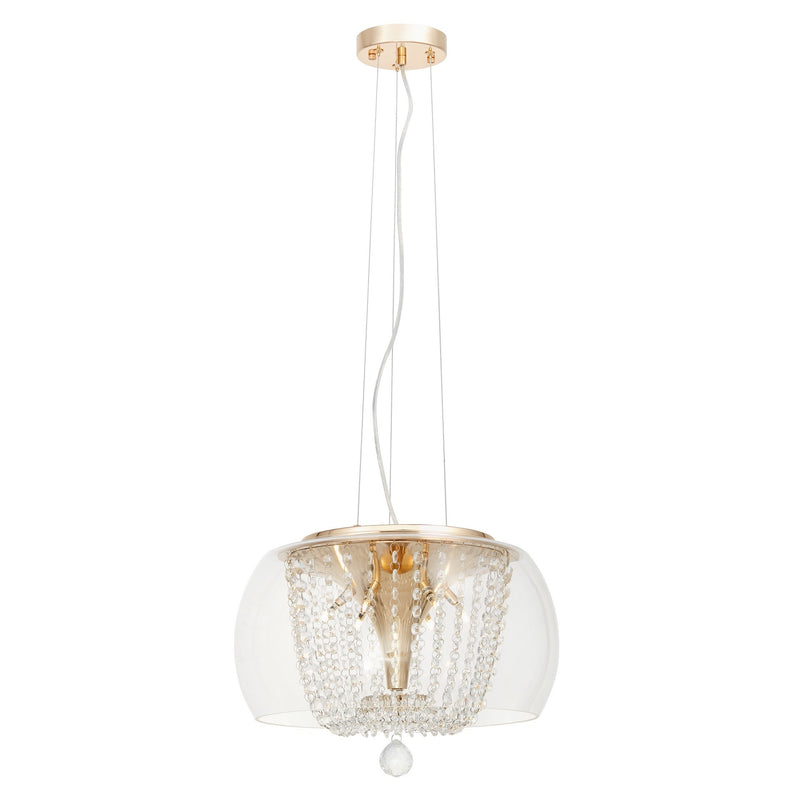 Lumina Deco Tosso 6L pendant ceiling lamp G4, D 40cm