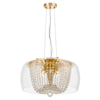 Lumina Deco Disposa 8L pendant ceiling lamp G4, D 50cm