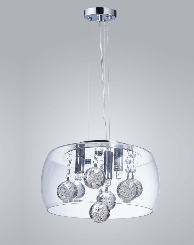 Lumina Deco Fabin 4L pendant ceiling lamp G9, D 30cm