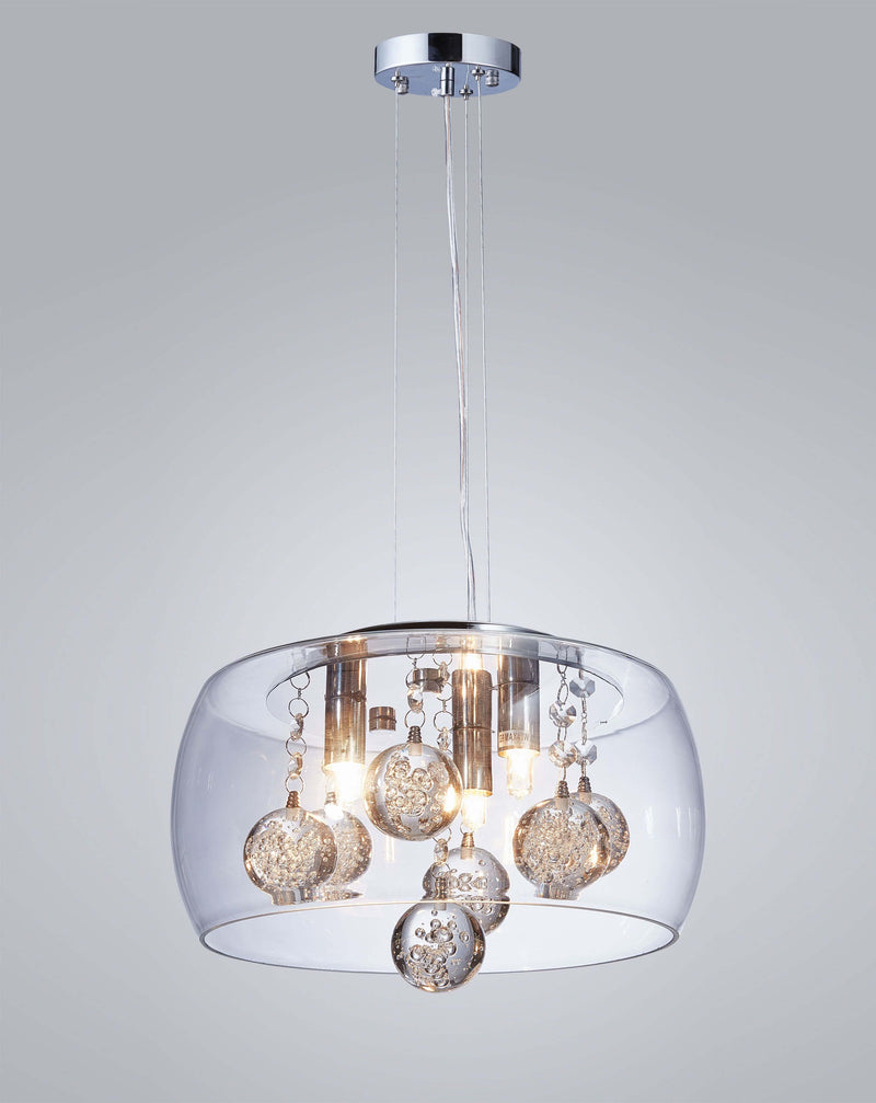 Lumina Deco Fabin 4L pendant ceiling lamp G9, D 30cm