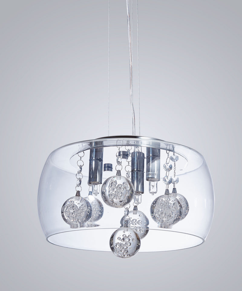 Lumina Deco Fabin 4L pendant ceiling lamp G9, D 30cm