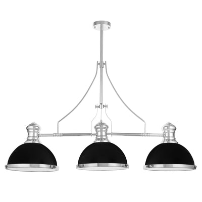 Lumina Deco Ettore 3L pendant ceiling lamp E27, D 33cm