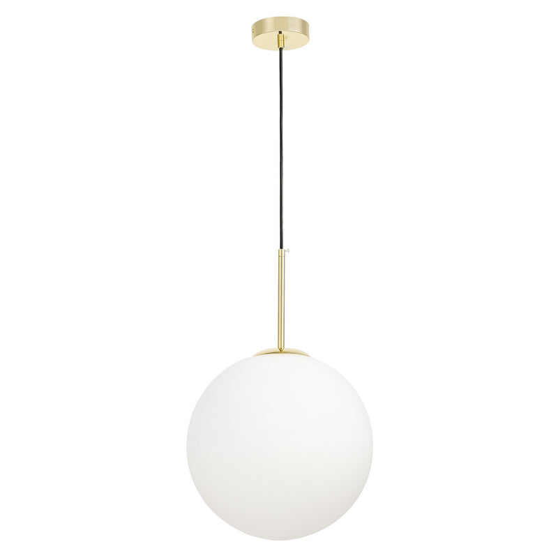 Lumina Deco Fredica 1L pendant ceiling lamp E27, D 30cm