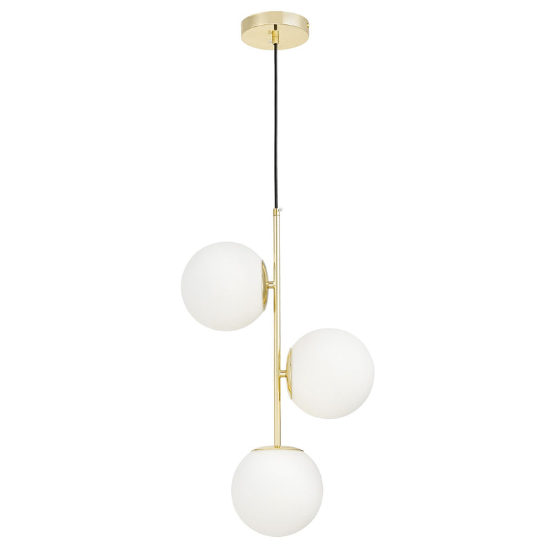 Lumina Deco Stelvio 3L pendant ceiling lamp E27, H 55cm