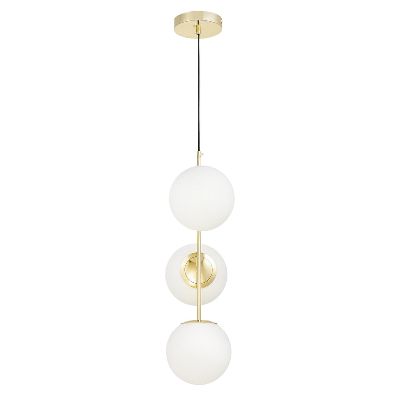 Lumina Deco Stelvio 3L pendant ceiling lamp E27, H 55cm