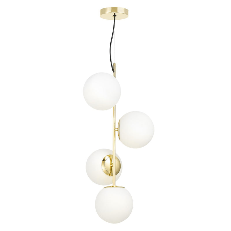 Lumina Deco Stelvio 4L pendant ceiling lamp E27, H 65cm