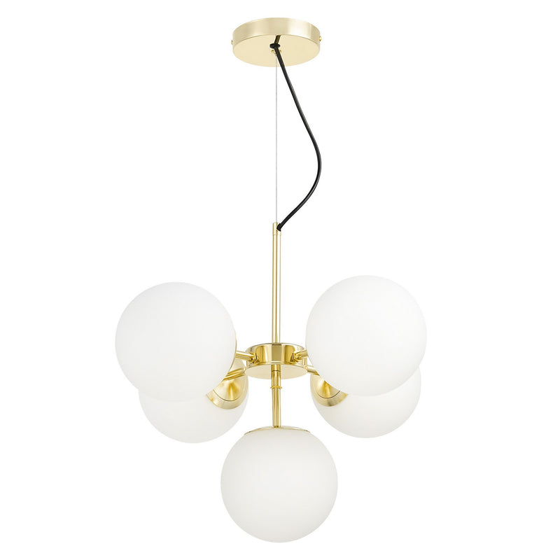 Lumina Deco Stelvio 5L pendant ceiling lamp E27, D 46cm