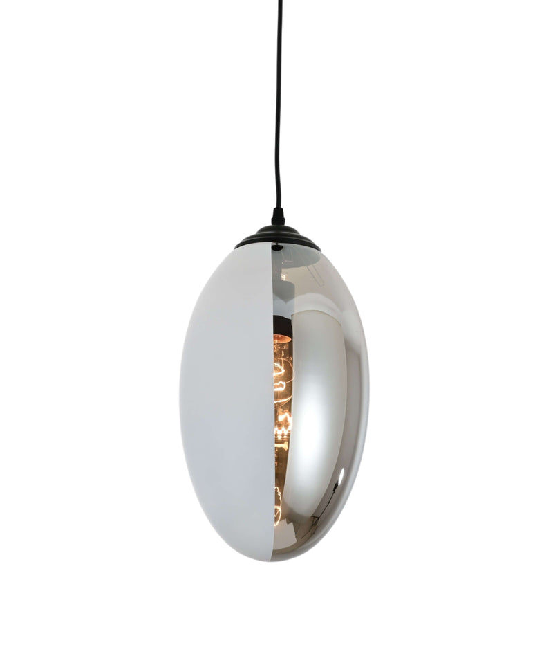 Lumina Deco Carlton 1L pendant ceiling lamp E27, D 18cm