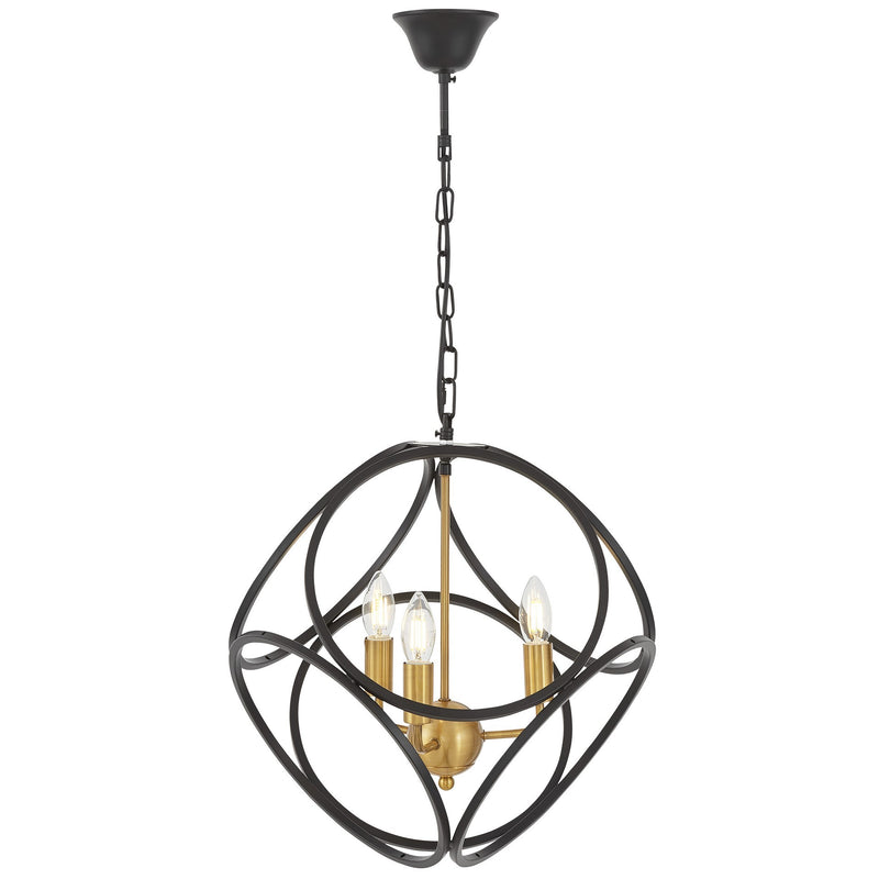 Lumina Deco Casai 3L pendant ceiling lamp E14, D 42cm