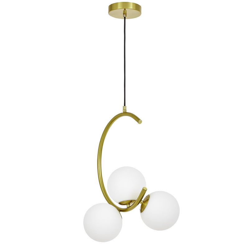 Lumina Deco Bonio 3L pendant ceiling lamp E27, H 48cm