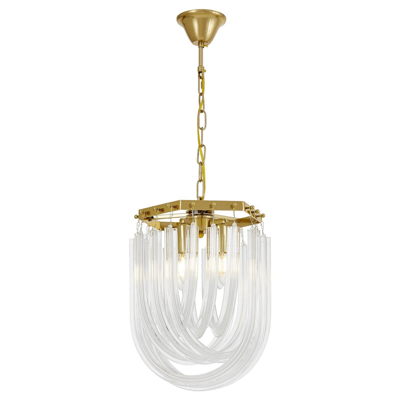 Lumina Deco Boscone 4L pendant ceiling lamp E27, D 35cm