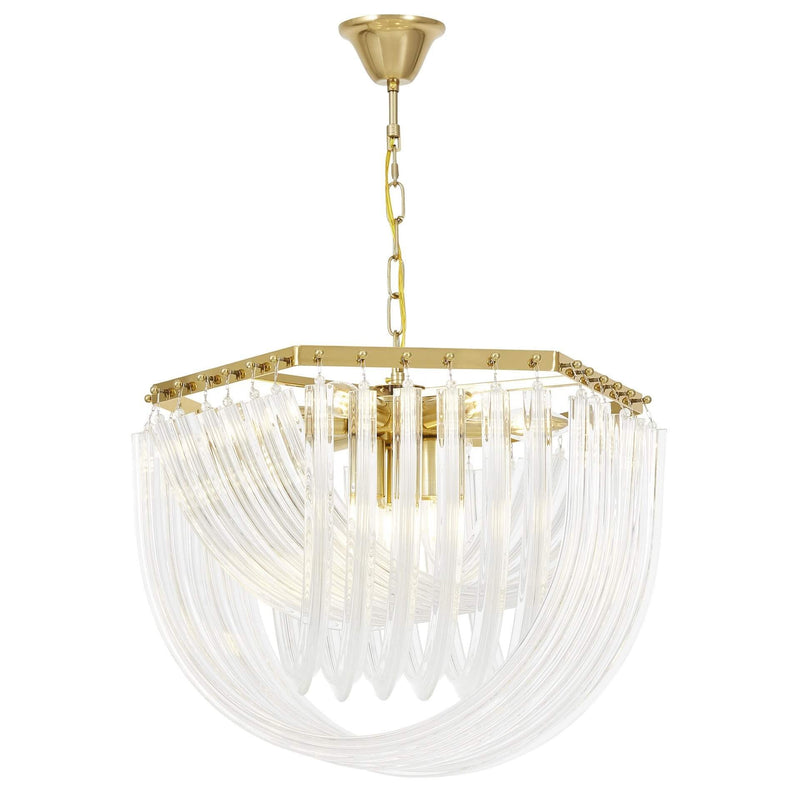 Lumina Deco Boscone 9L pendant ceiling lamp E27, D 55cm