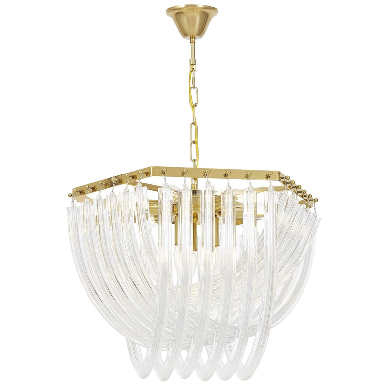 Lumina Deco Boscone 9L pendant ceiling lamp E27, D 55cm