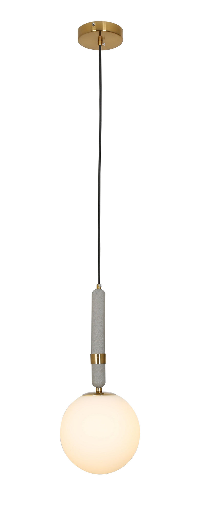 Lumina Deco Granino 1L pendant ceiling lamp E27, D 20cm