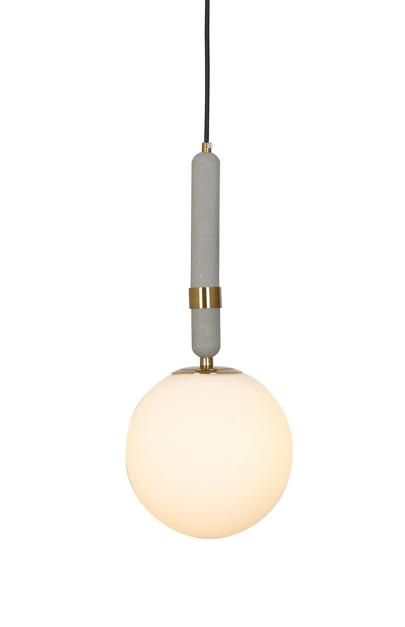 Lumina Deco Granino 1L pendant ceiling lamp E27, D 20cm