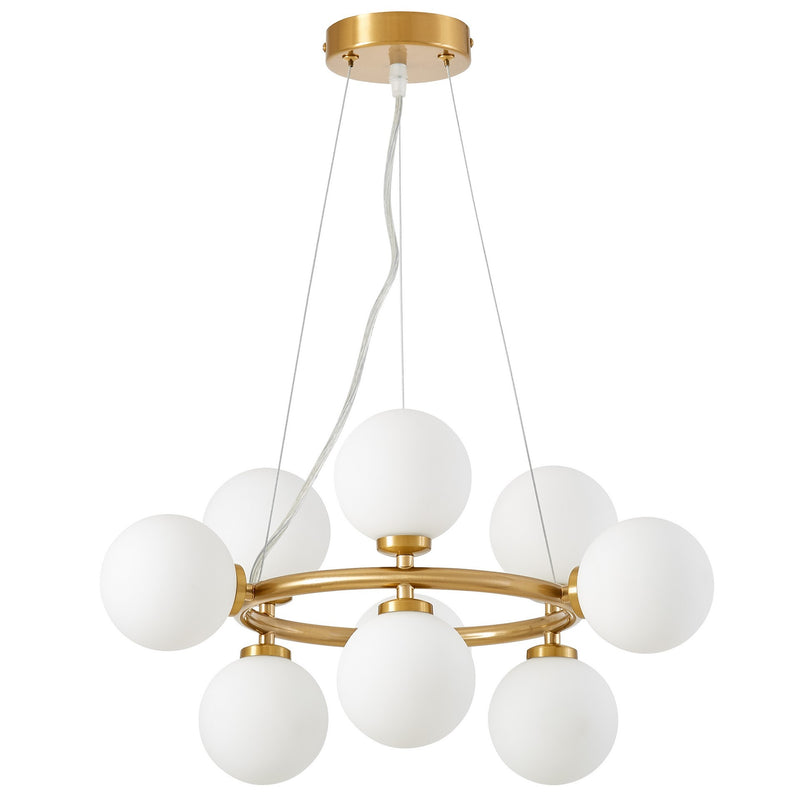 Lumina Deco Marsiada 9L pendant ceiling lamp G9, H 25cm