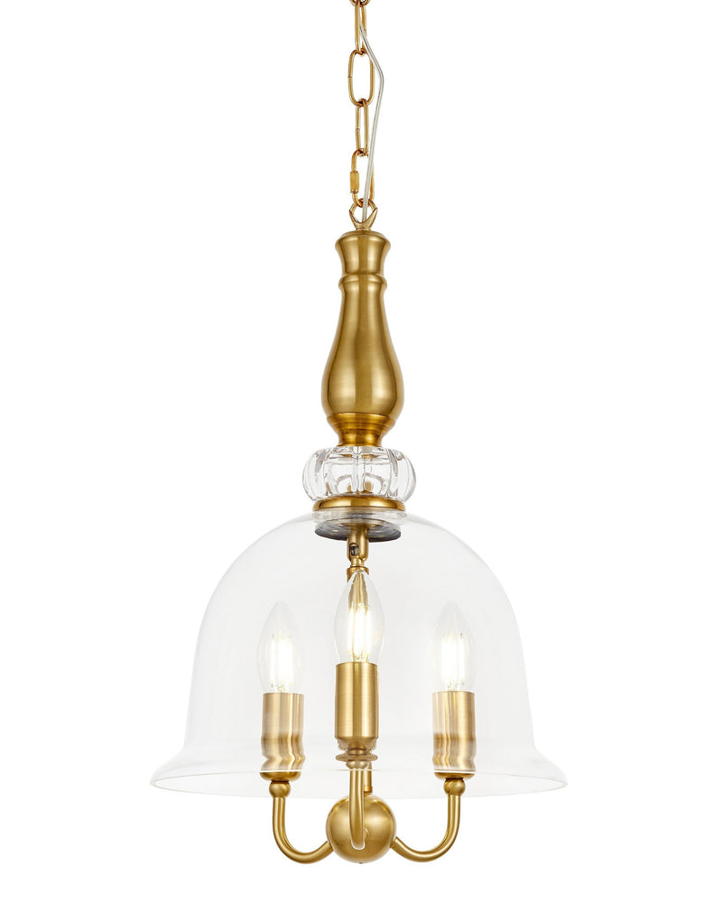 Lumina Deco Mileo 3L pendant ceiling lamp E14, H 45cm