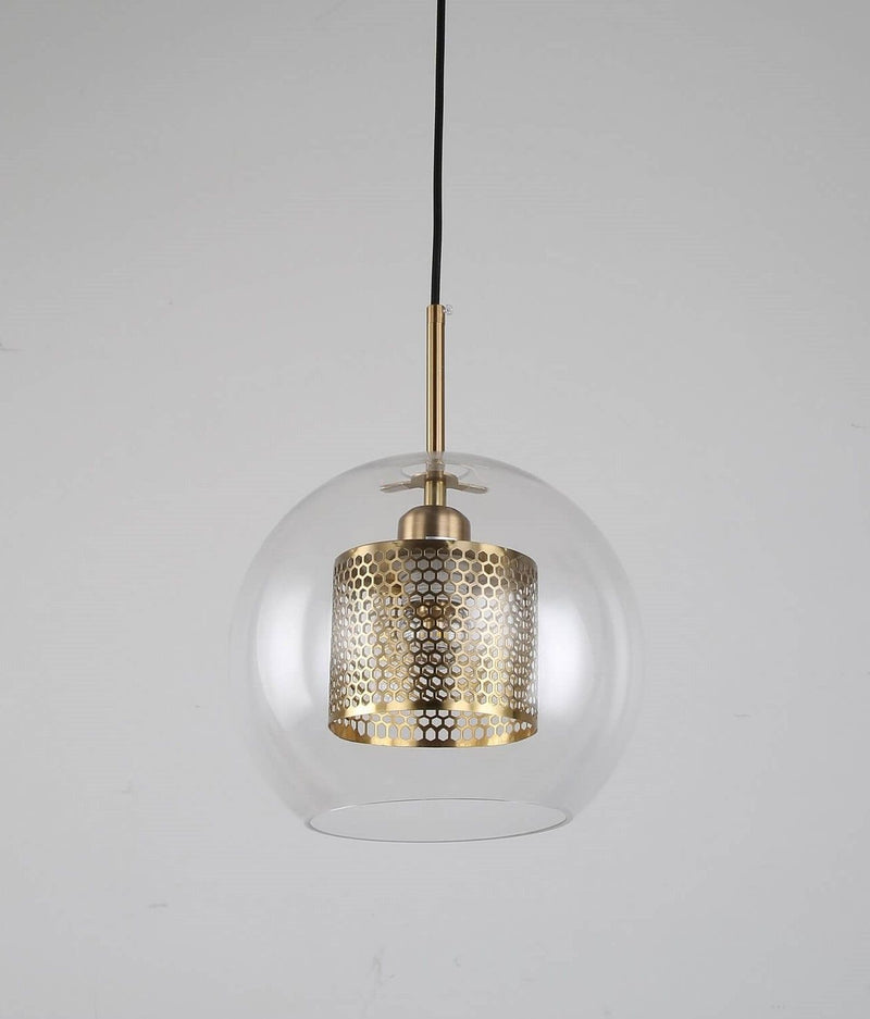 Lumina Deco Pontina 1L pendant ceiling lamp E14, D 25cm