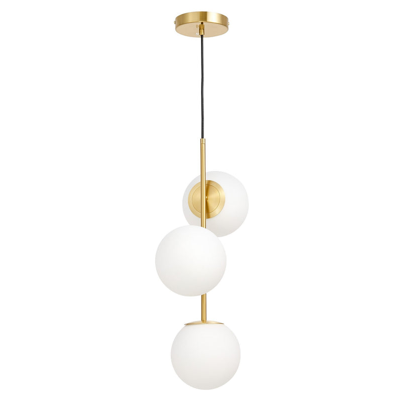 Lumina Deco Stelvio 3L pendant ceiling lamp E27, H 55cm