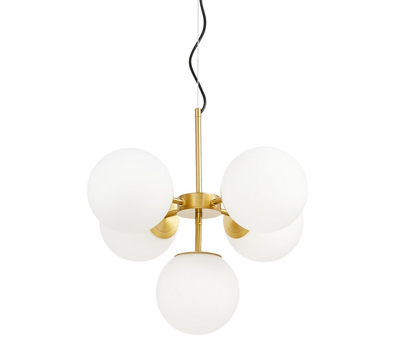 Lumina Deco Stelvio 5L pendant ceiling lamp E27, D 46cm