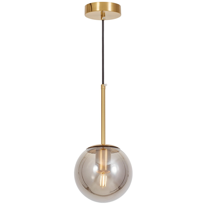 Lumina Deco Zodiac 1L pendant ceiling lamp E27, D 15cm