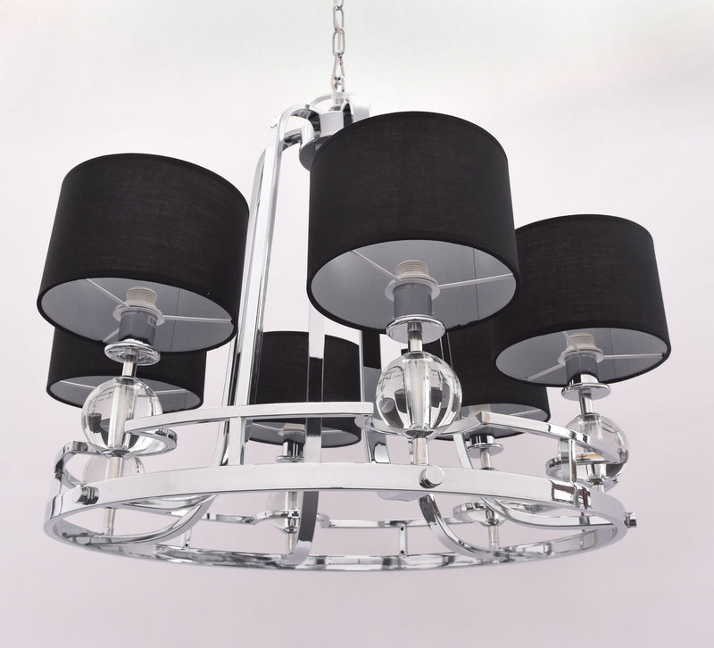 Lumina Deco Redford 6L chandelier E14, D 70cm