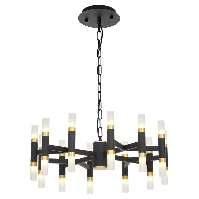 Lumina Deco Richmond 24L chandelier G4, D 56cm