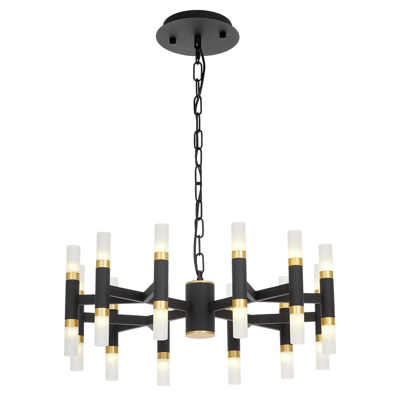 Lumina Deco Richmond 24L pendant ceiling lamp G4, D 56cm