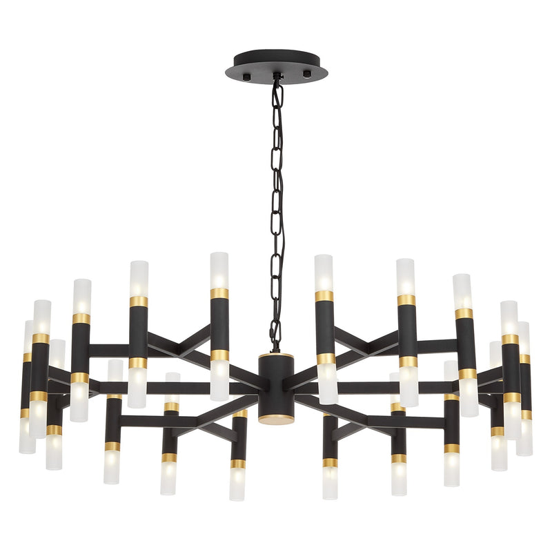 Lumina Deco Richmond 36L chandelier G4, D 84cm