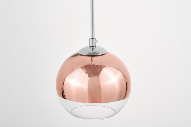 Lumina Deco Veroni 1L pendant ceiling lamp E27, D 15cm